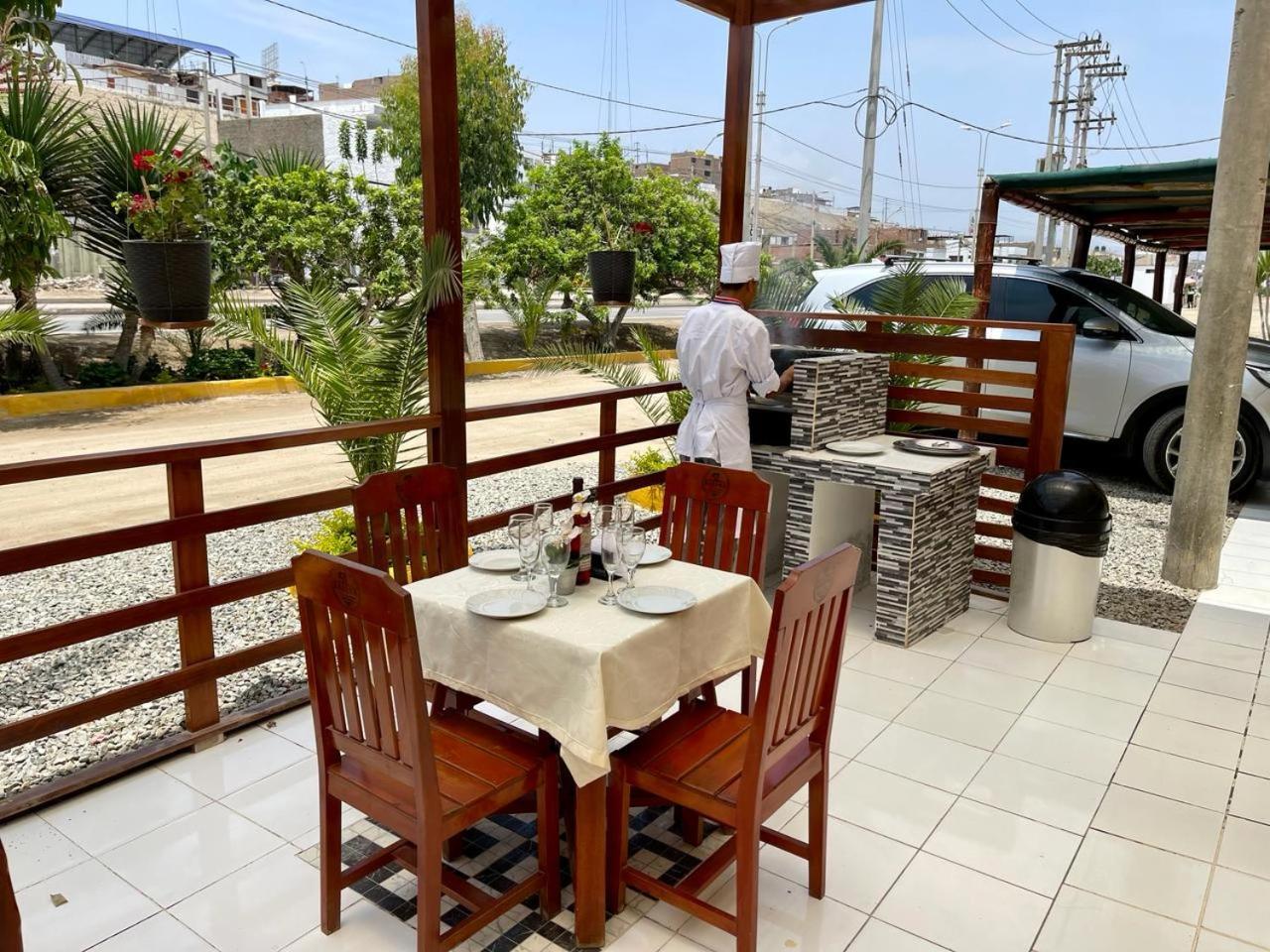 Hostal Ocean Pacifico Punta Negra Bagian luar foto