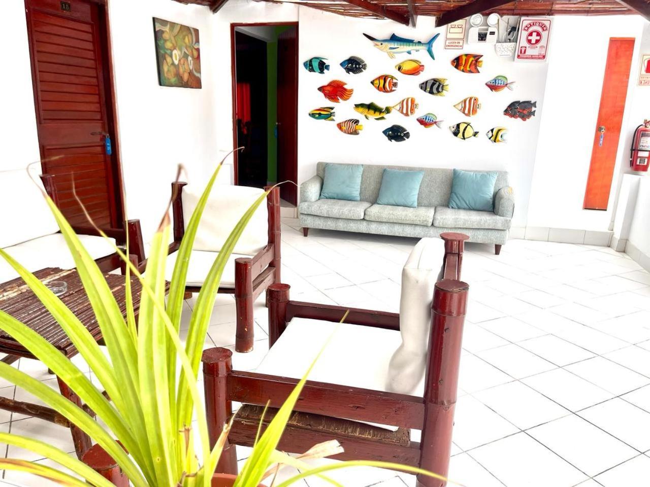Hostal Ocean Pacifico Punta Negra Bagian luar foto