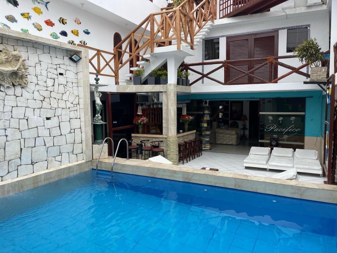 Hostal Ocean Pacifico Punta Negra Bagian luar foto