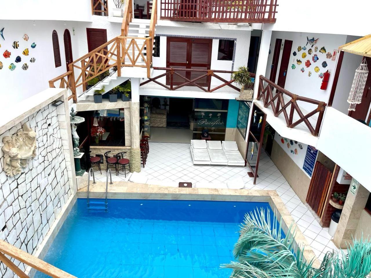 Hostal Ocean Pacifico Punta Negra Bagian luar foto