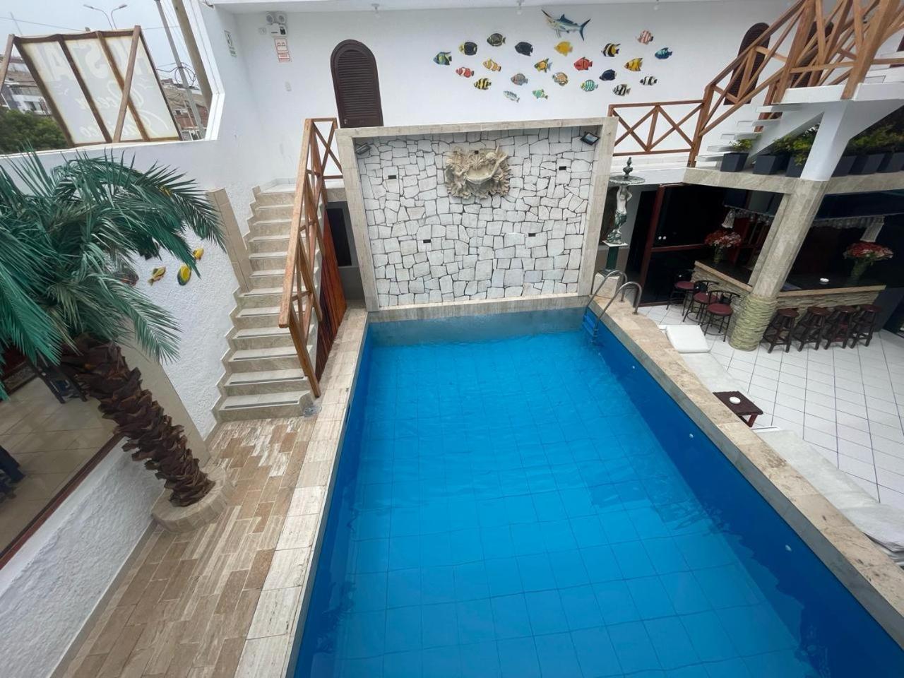 Hostal Ocean Pacifico Punta Negra Bagian luar foto